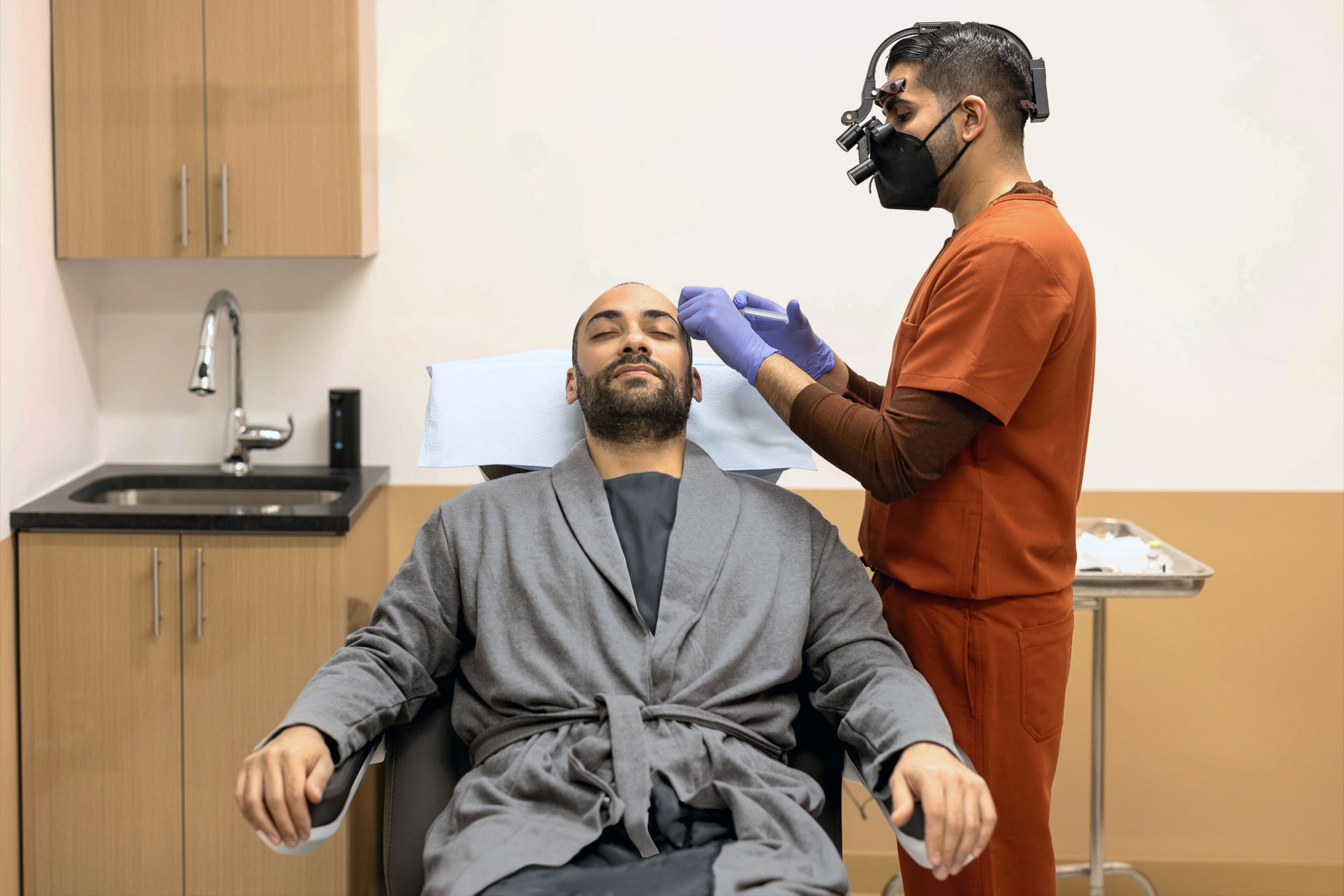 Hair restoration results